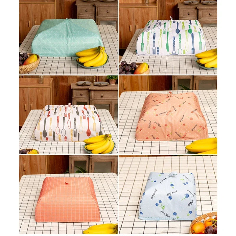 Foldable Aluminum Foil Thermal Food Cover – Insulating Dish Dome