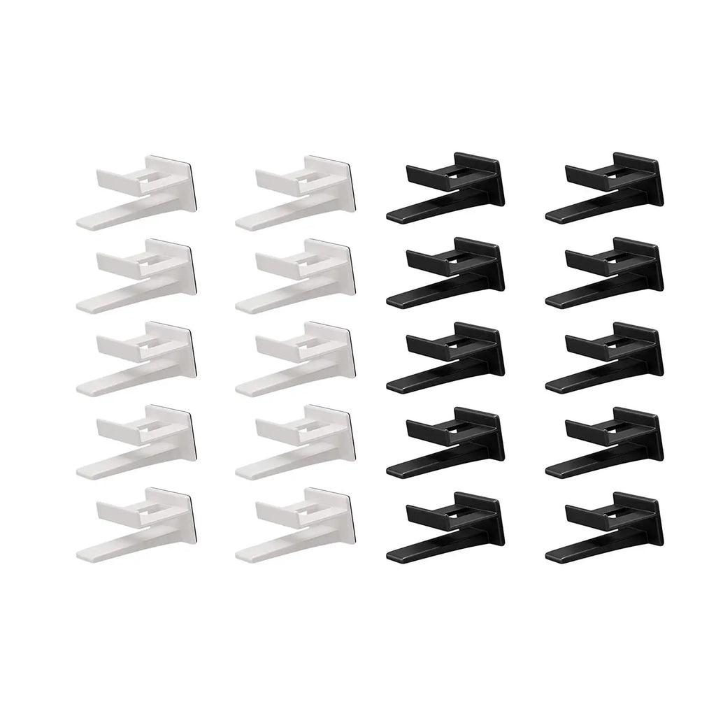 10-Piece Wall Hat Hooks – Hat Rack & Hanger Display Set