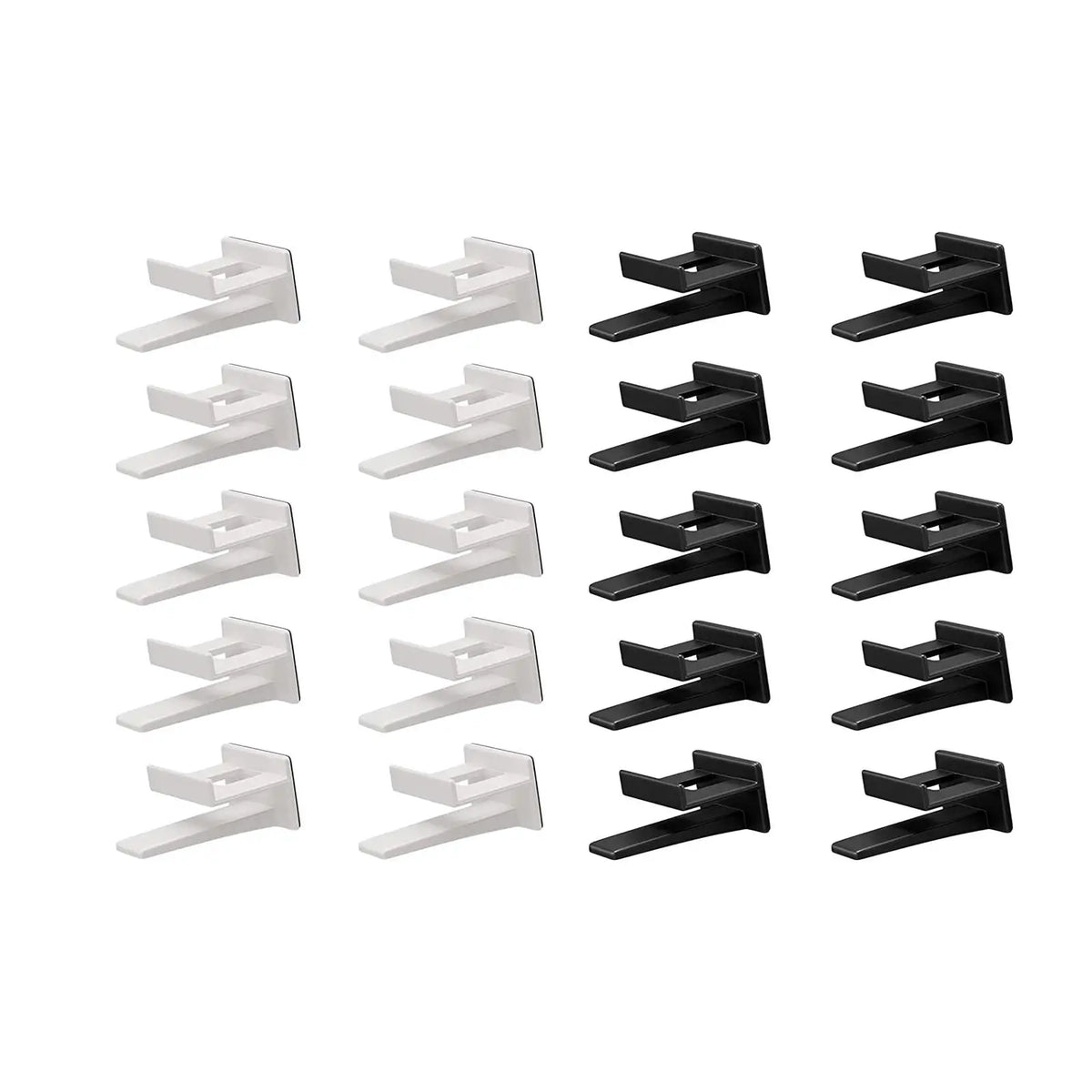 10-Piece Wall Hat Hooks – Hat Rack & Hanger Display Set