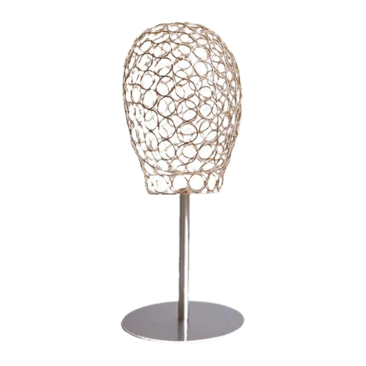 Metal Mannequin Head Wig & Hat Stand | Hollow Display Holder