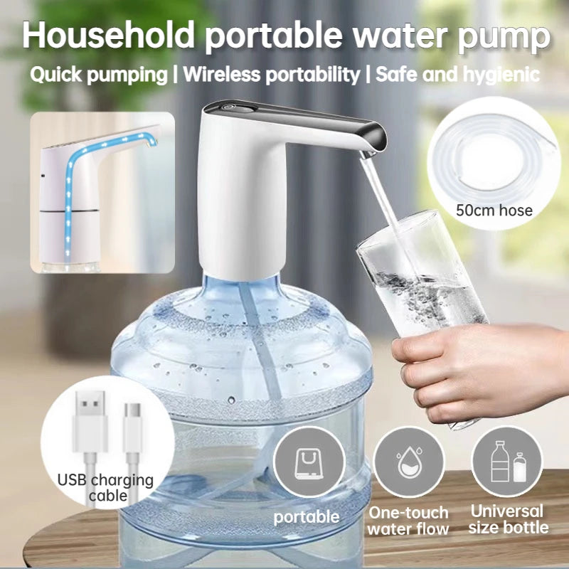 USB Rechargeable Portable Electric Water Pump | Mini Dispenser