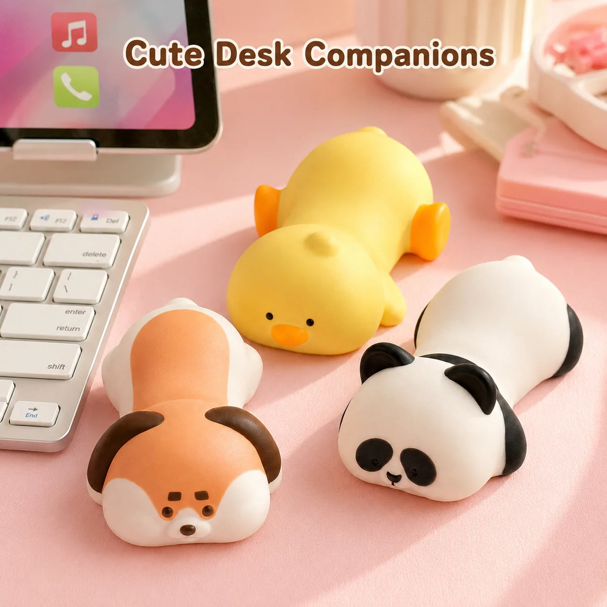 Memory Foam Mouse Wrist Rest Pad – Ergonomic Desk Cushion