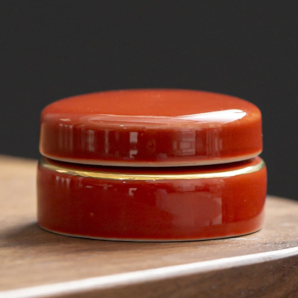 Ceramic Mini Sealed Storage Jar – Portable Travel Container