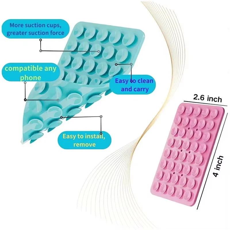 Silicone Suction Cup Phone Stand – Hands-Free Grip Pad
