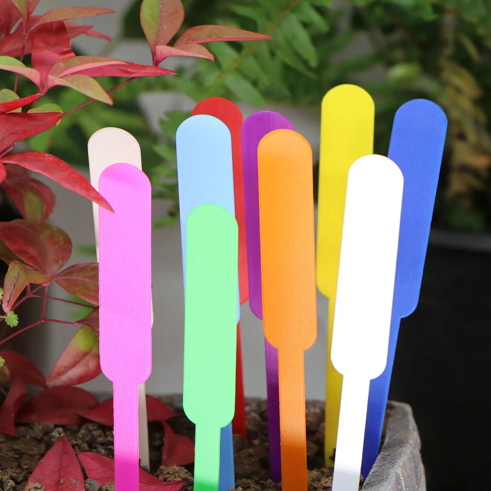 Waterproof PVC Plant Tags – Colorful Nursery Markers & Labels