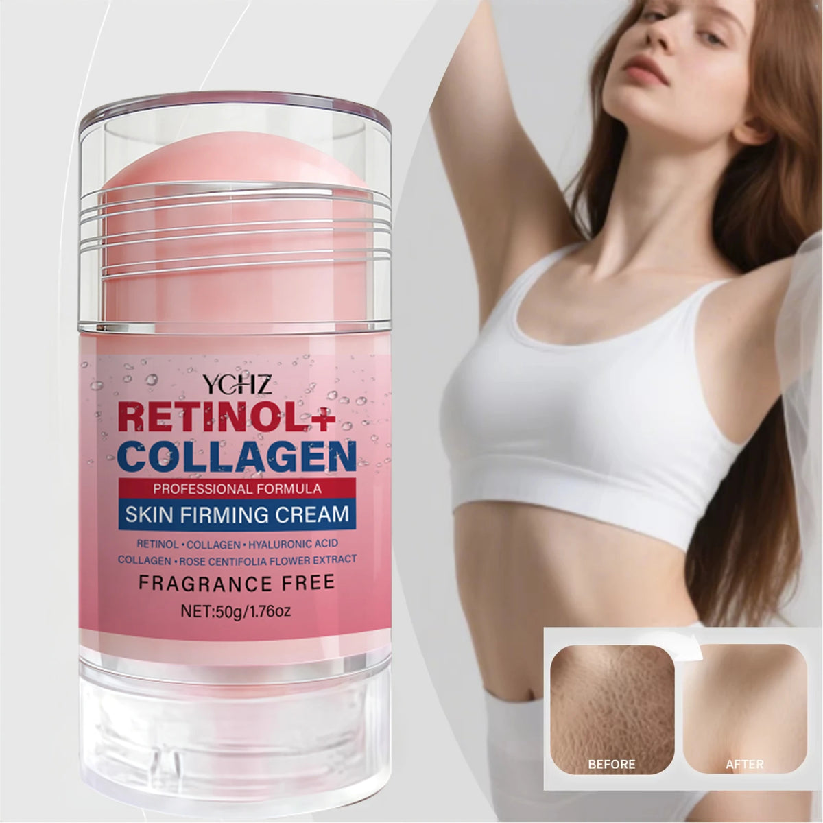 Retinol Collagen Moisturizing Stick – Hyaluronic Acid & Vitamin E
