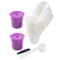 Reusable Coffee Filter Liners for Capsule Machines – 50 Pack
