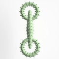 Dog Interactive Ring Chew Toy – Durable TPR Teeth Cleaner