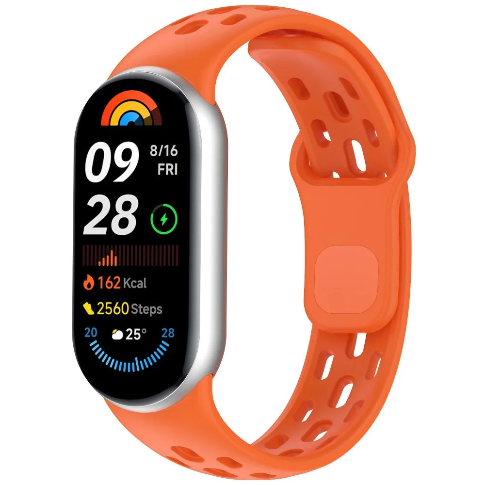 TPU Sport Band for Xiaomi Mi Band 8 9 10 – Breathable Strap