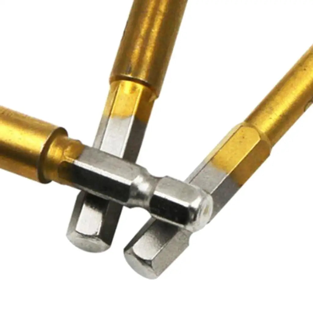 HSS Countersink Drill Bit Set – 1/4" Hex Shank 5 Flute 90°