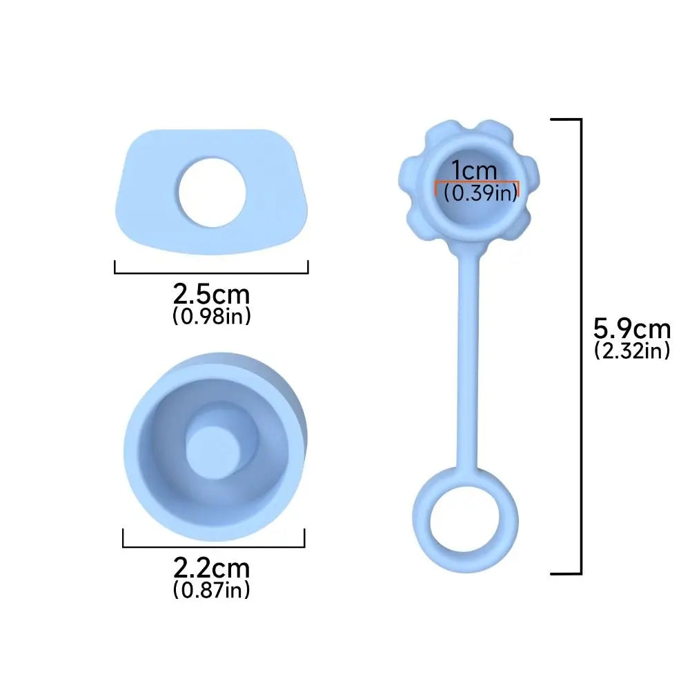 3-Piece Silicone Tumbler Spill Stopper Set – 40oz & 30oz Lids