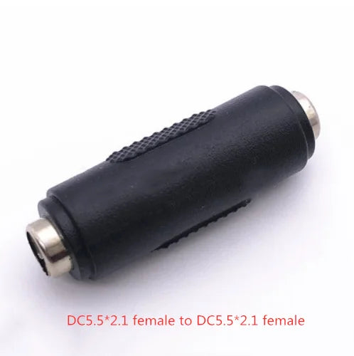 DC 5.5×2.1mm Barrel Power Adapter Connector M/M M/F F/F