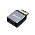 Type E to USB-C Adapter | Motherboard Front Panel Converter