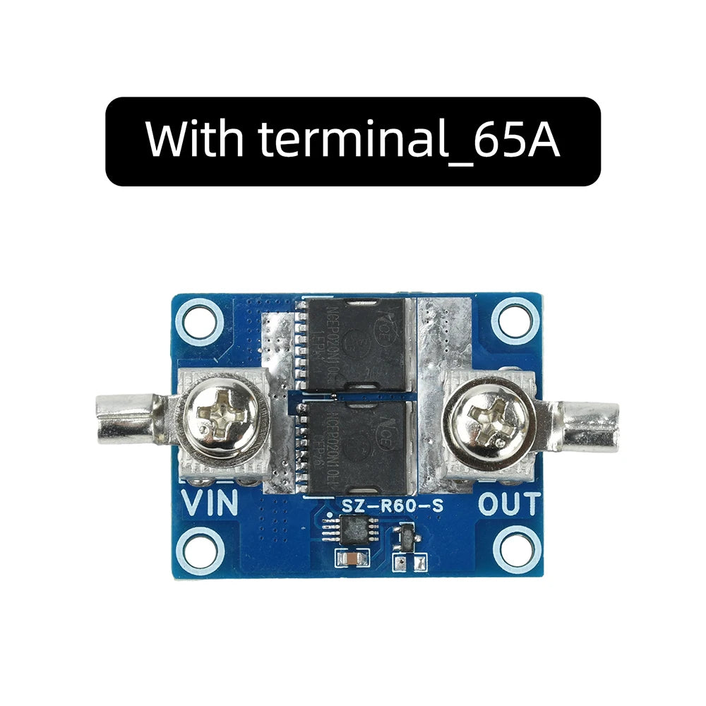 Gaqqee 40A 65A 100A Ideal Diode Module – Solar Reverse Protection