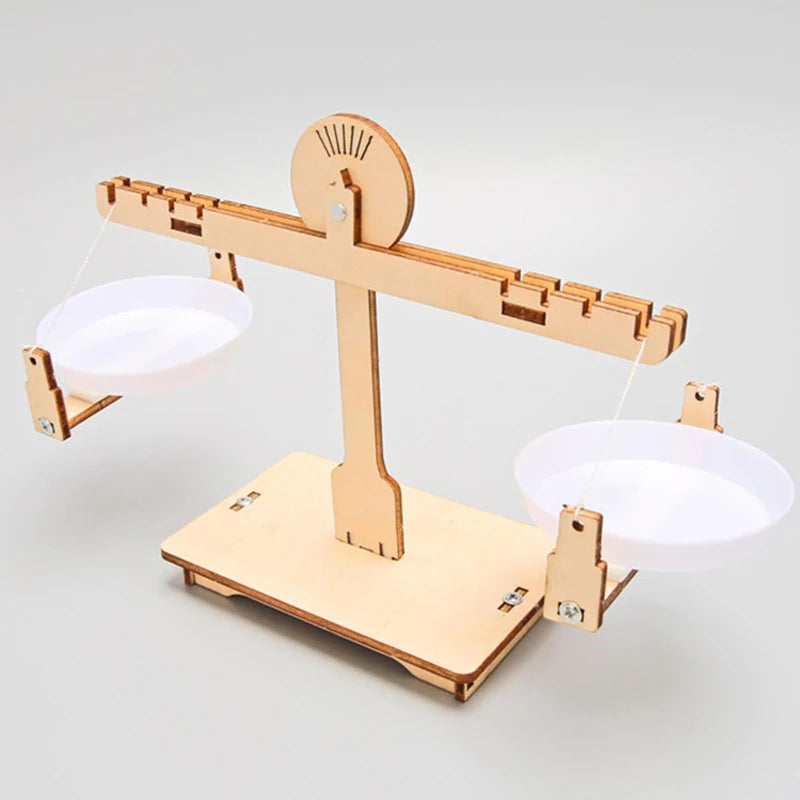 Montessori Wooden Balancing Scale – Kids Math Learning Toy