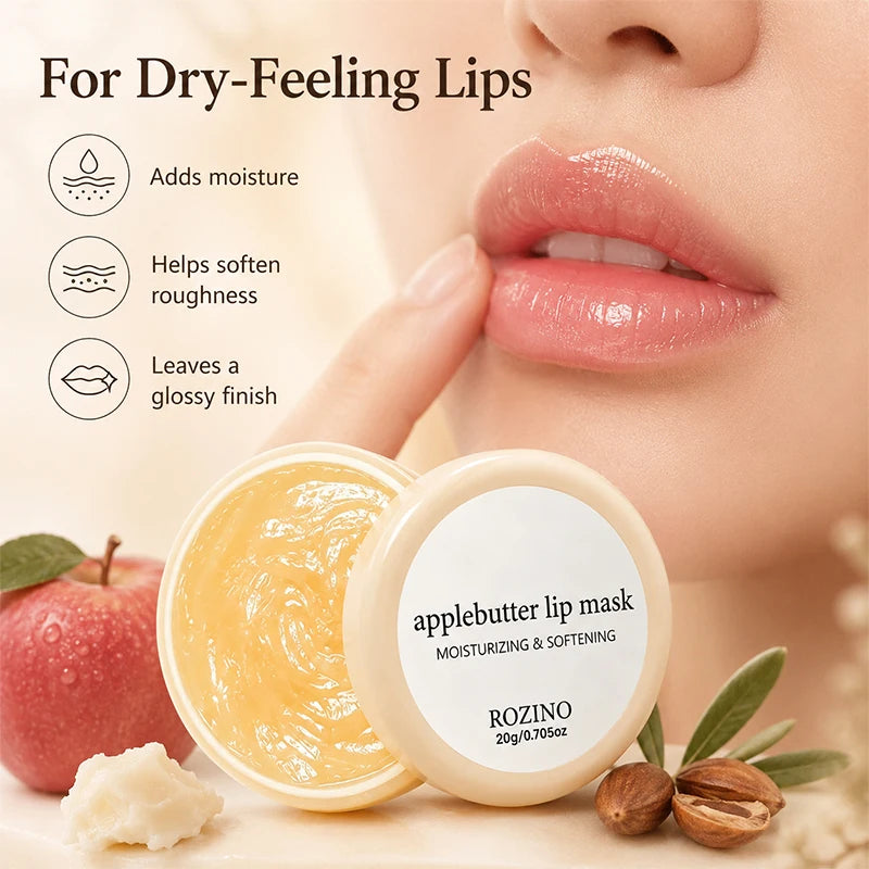 ROZINO Apple Butter Lip Mask – Hydrating & Softening