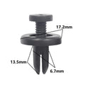 kkjoy Mixed Plastic Car Bumper Trim Retainer Clips 30/60 Pcs