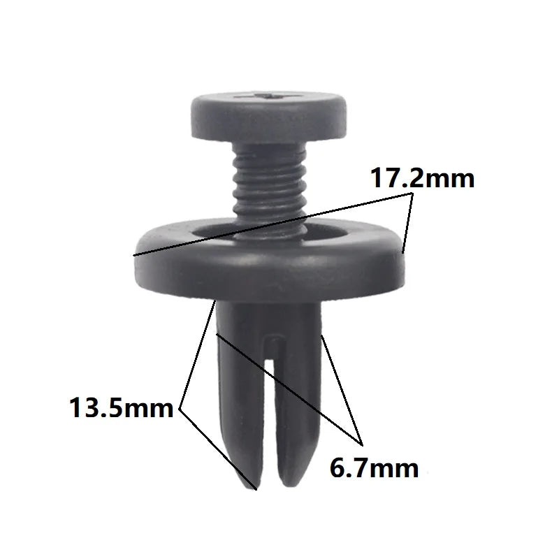 kkjoy Mixed Plastic Car Bumper Trim Retainer Clips 30/60 Pcs