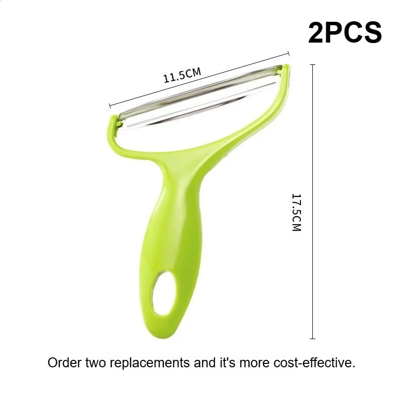 2-Pack Stainless Steel Swivel Blade Vegetable Peeler – Dishwasher Safe