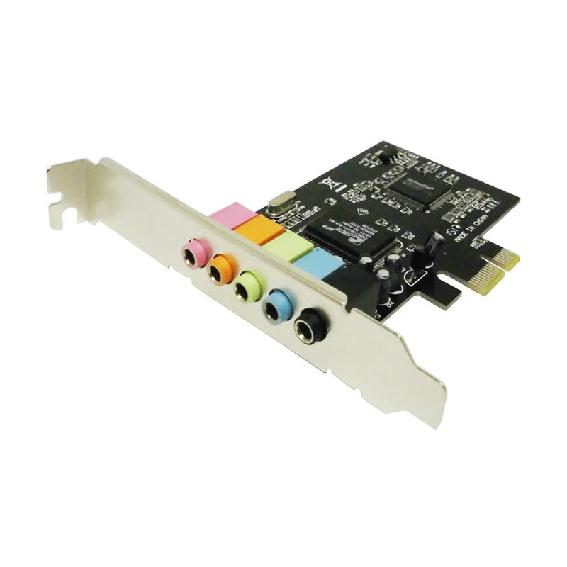 OULLX 4.1 PCIe Sound Card – 4-Channel PCI-Express X1 Audio Adapter