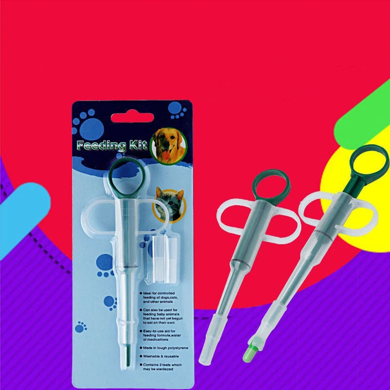 Silicone Pet Feeding Syringe for Cats, Dogs & Small Animals