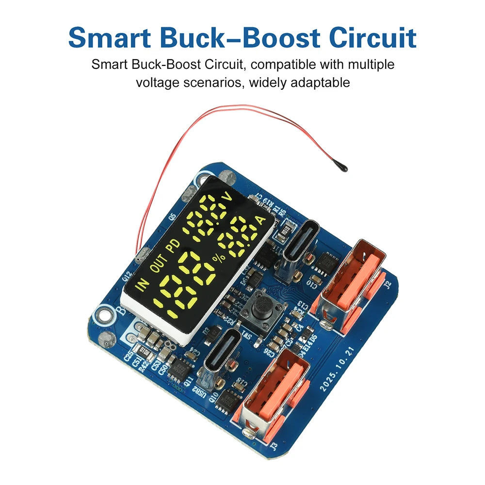 4S PD 100W Buck-Boost Fast-Charging Module 20V 5A Bidirectional
