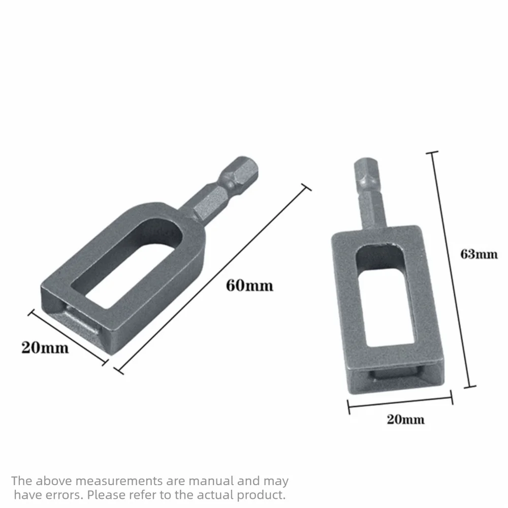 Heavy Duty Wire Twisting Tool – 1/4" Hex Shank Drill Knotter