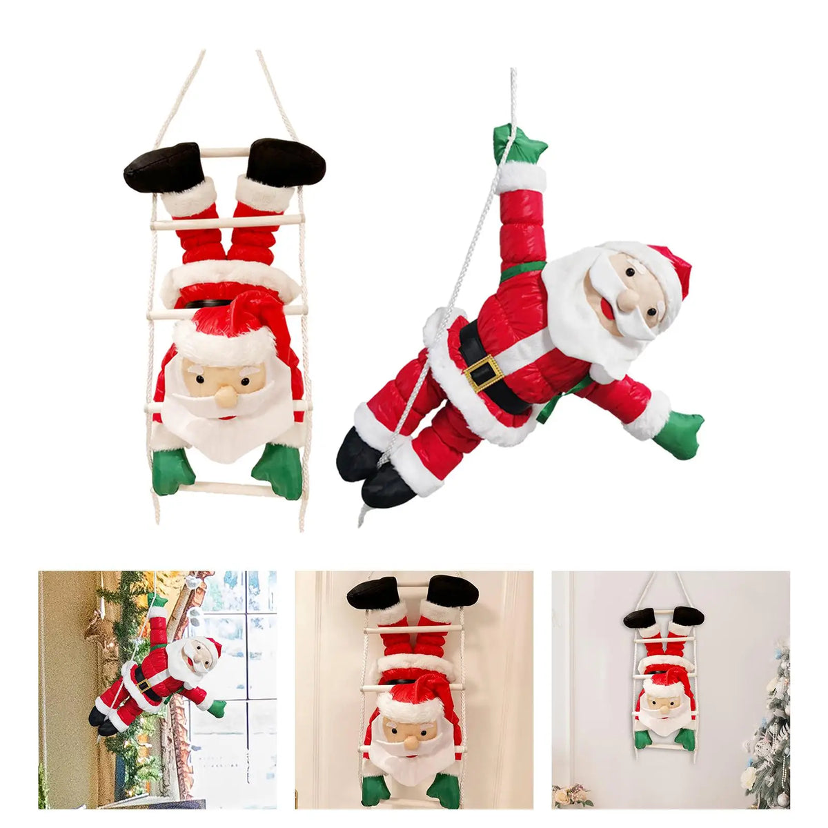Santa Claus Hanging Ornament – 60cm Christmas Tree Figurine