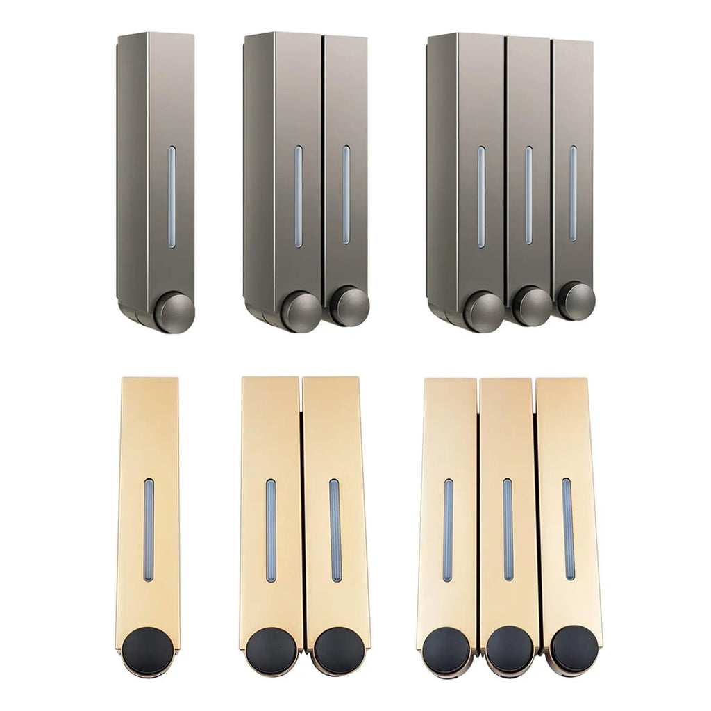 Wall Mounted Soap & Lotion Dispenser – Single/Double/Triple