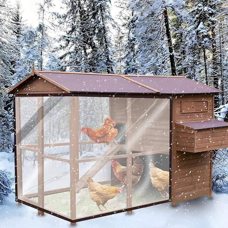 Transparent PE Film Tarpaulin – Customizable Waterproof Cover