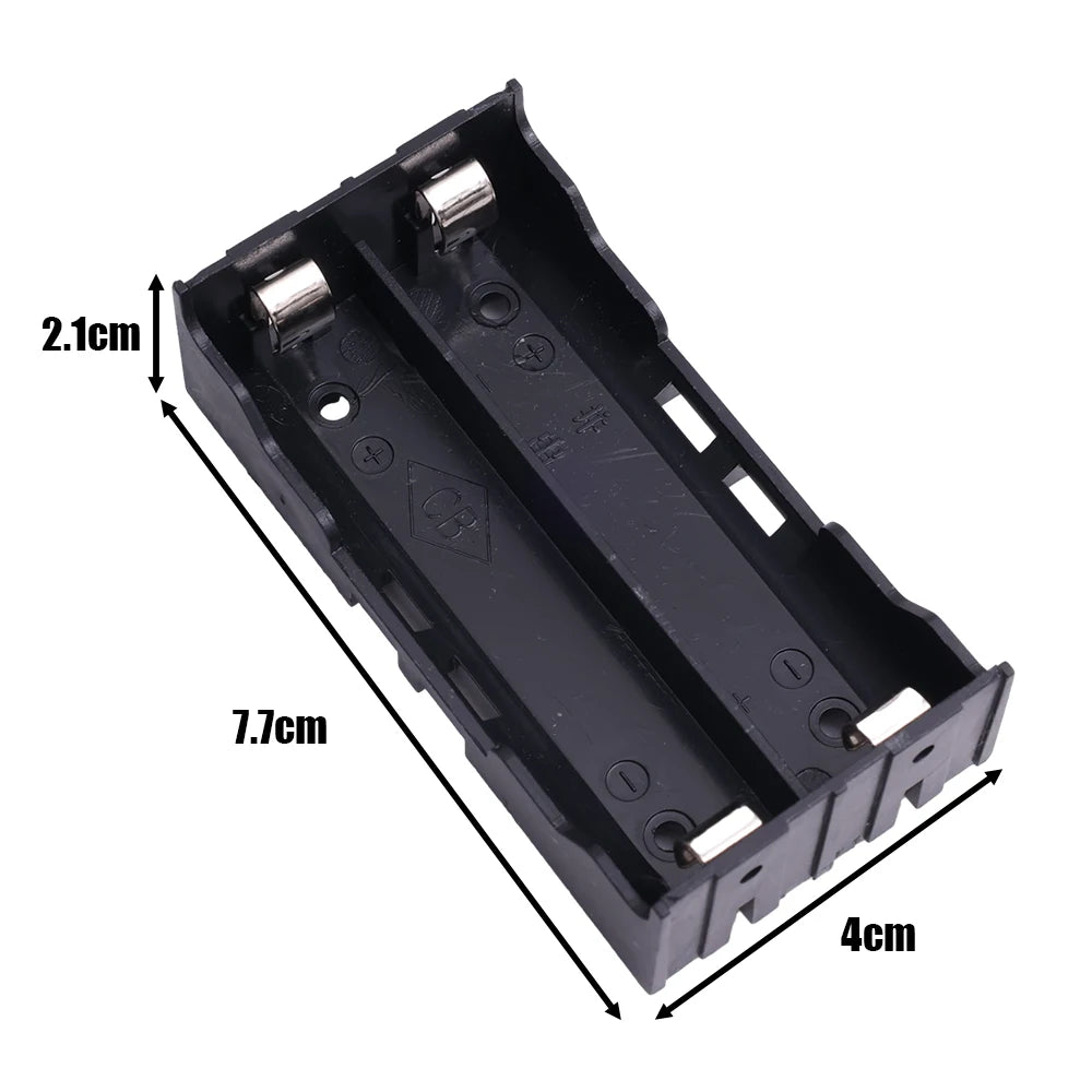 18650 Battery Holder Case – 1/2/3/4 Slot DIY Storage Box