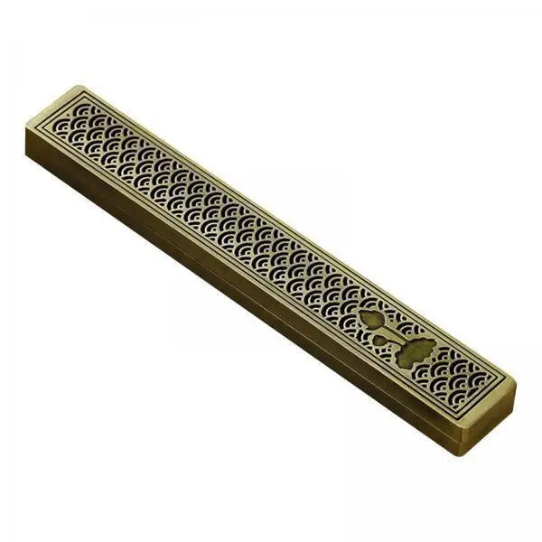 Zinc Alloy Incense Stick Holder Tray – Handmade 3-Pack