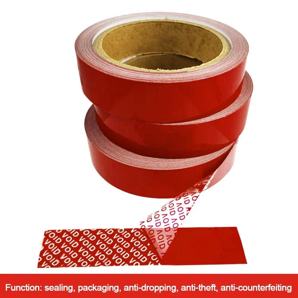 Tamper-Proof Security Void Seal Tape | Anti-Fake Sticker Roll