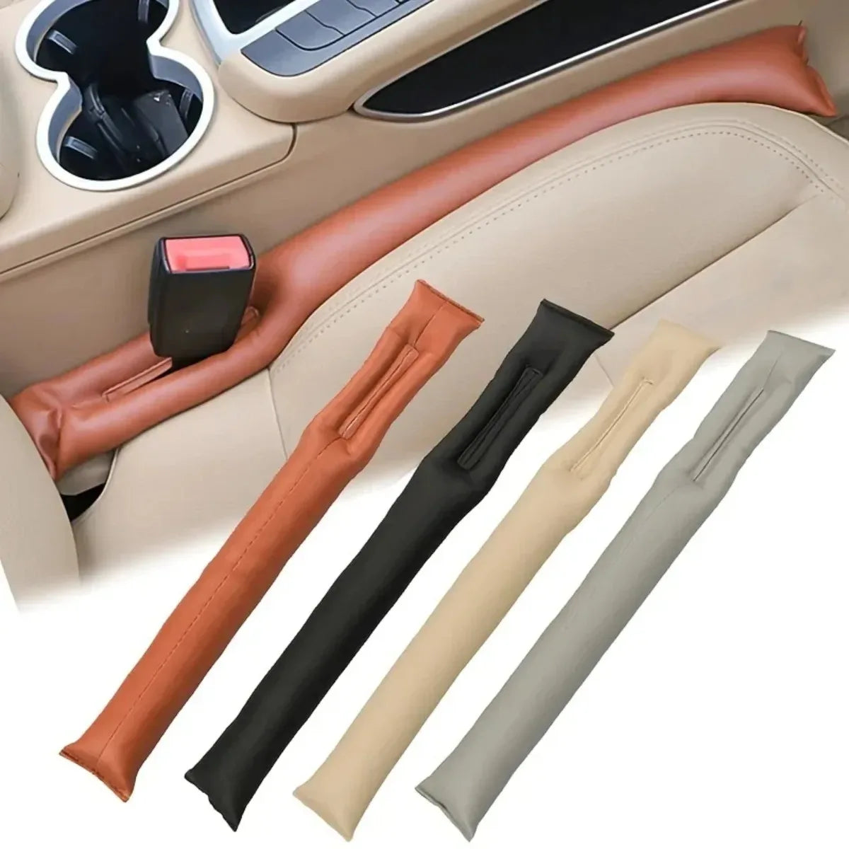 Universal PU Leather Car Seat Gap Filler – Interior Spacer
