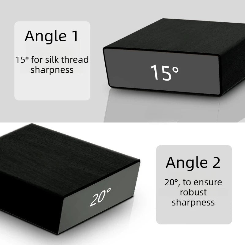 Diamond Rolling Knife Sharpener – Magnetic 15/20° Angle