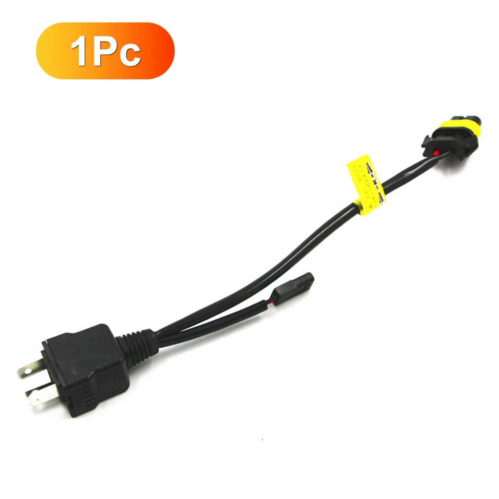H4 9003 Bi-LED Headlight Relay Wiring Harness Adapter