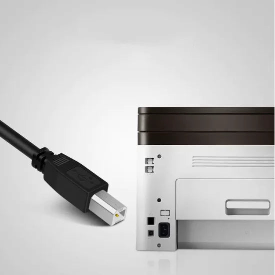 USB Type-B Male to Female Printer Cable Adapter