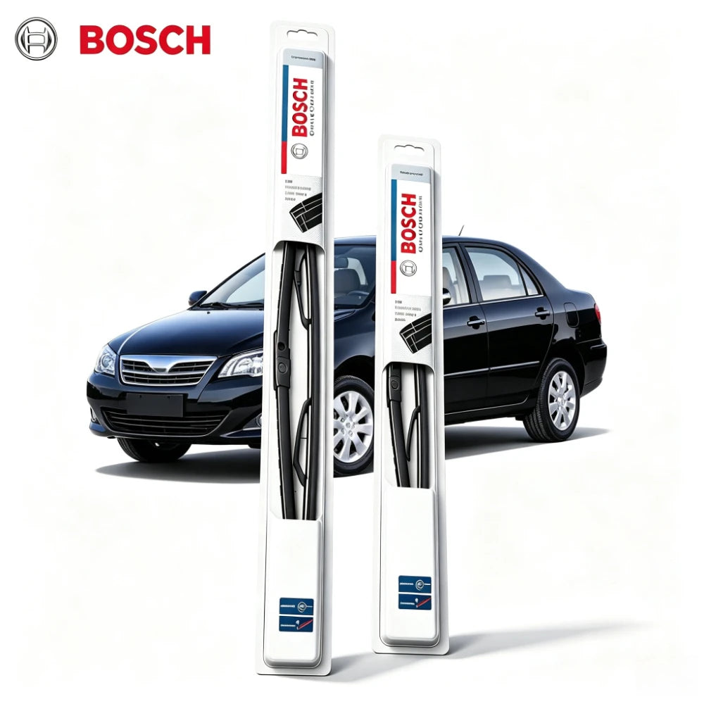 Bosch Wiper Blades U/J-Hook 14"–26" | Toyota Yaris & Mark X