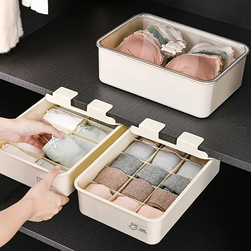Stackable Drawer Organizer for Underwear & Socks – 1/10/15 Cells