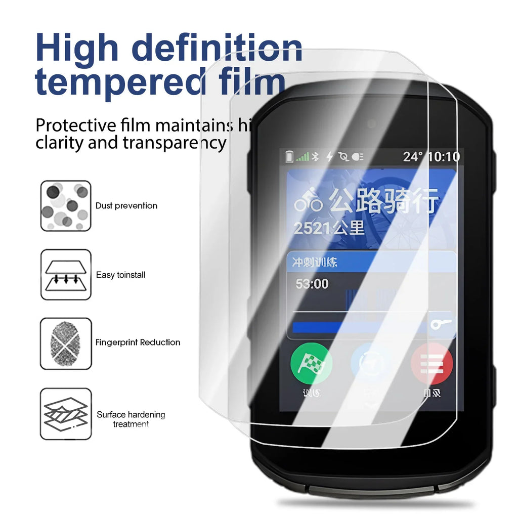 9H Tempered Glass Screen Protector – Garmin Edge 550 & 850