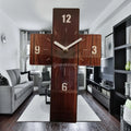 Acrylic Silent Wall Clock Cross-Shaped Modern Home Décor
