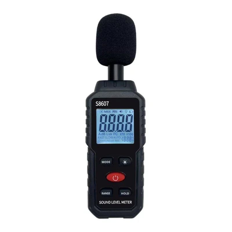 Portable Digital Sound Level Meter 30–130dB Handheld Decibel Tester