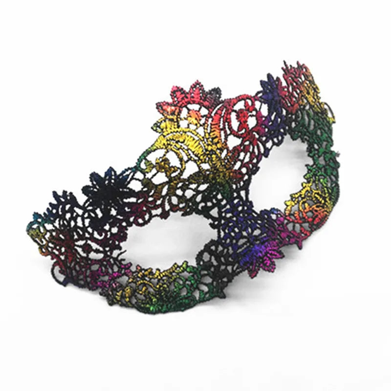 Elegant Venetian Lace Eye Mask – Masquerade & Carnival