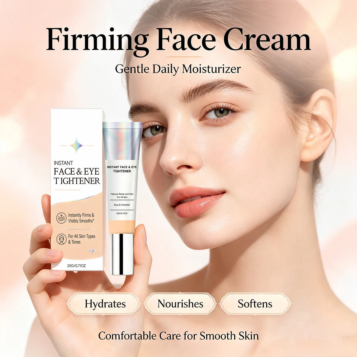 Firming Face Cream – Smoothing, Tightening & Moisturizing