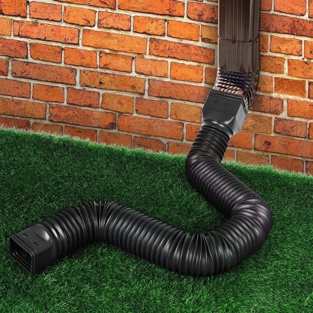 Retractable Gutter Downspout Extender – Adjustable PE Drain