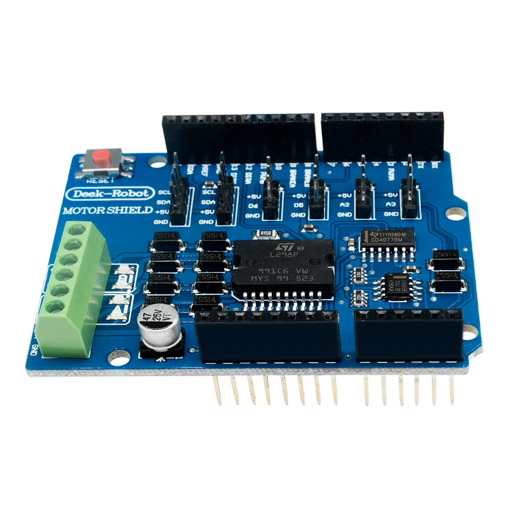 L298P Motor Driver Shield for Arduino UNO, Leonardo & Mega2560