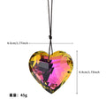 Crystal Heart Prism Pendant Sun Catcher & Chandelier Ornament