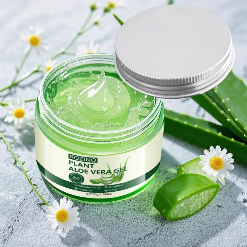 ROZINO Aloe Vera Gel 50g – Face, Body & Post-Sun Moisturizer
