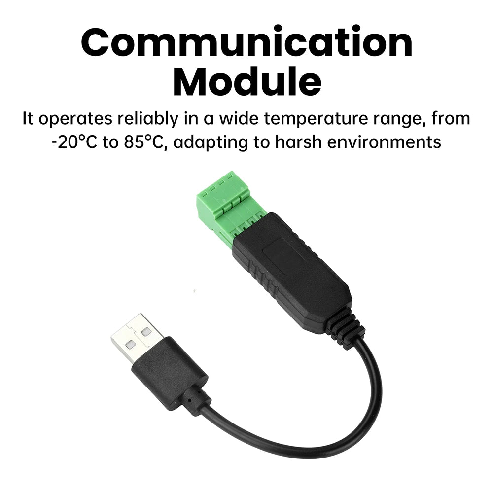 USB to RS485 Serial Converter Module – CH340, PLC & Multi-OS
