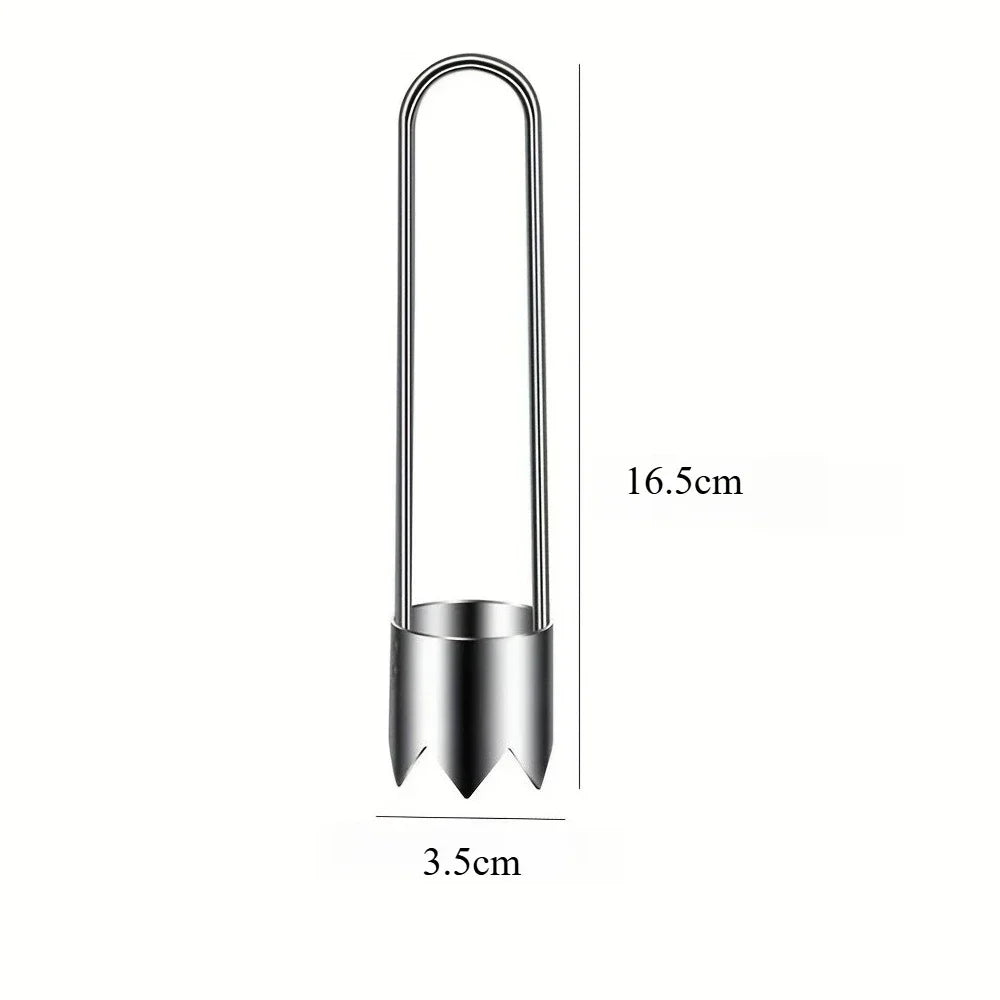 Stainless Steel Fruit & Vegetable Corer – Pepper Apple Tomato